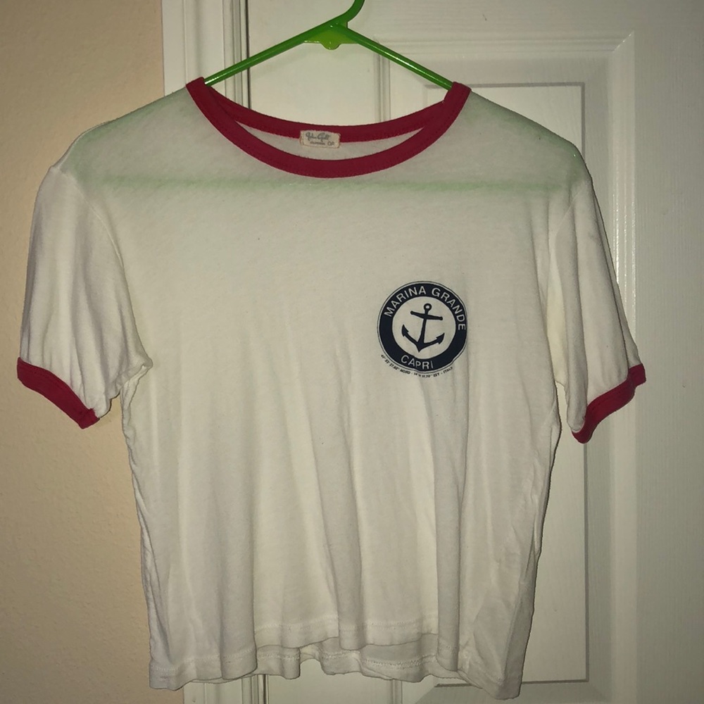 brandy melville john galt tee shirt marina grande